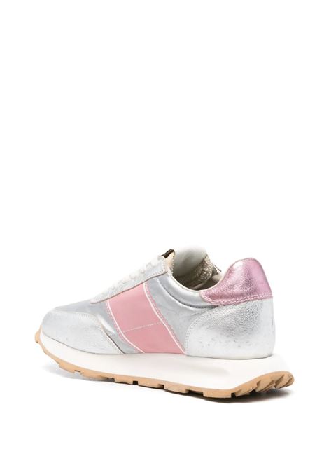 Sneakers Running Tour in Argento e Rosa PHILIPPE MODEL | TILDMV03